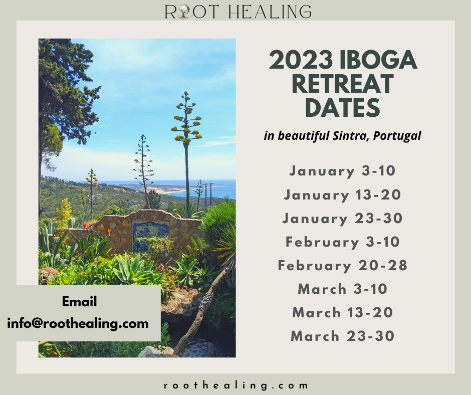 2023 fixed Portugal Iboga Retreat Dates