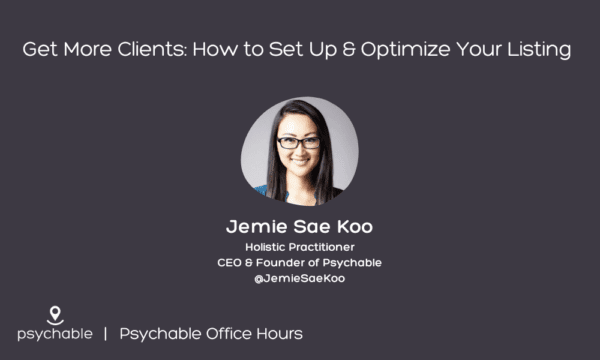 Office Hours Psychable CEO Jemie Sae Koo